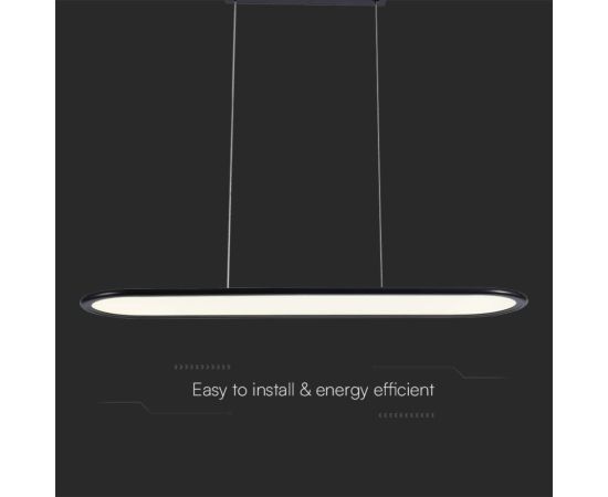 Chandelier V-TAC LED 24W 4000K 3000Lm black 10045