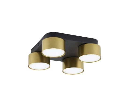 Chandelier TK Lighting GX53 4x MAX 15W SPACE black gold 6143 TK-L