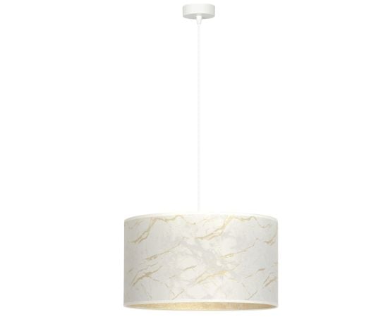 Pendant EMIBIG Broddi 1 E27 1x MAX 60W white marble