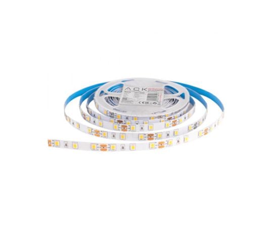 ლენტი LED ACK 7W 12V 5მ 6500К 4040 Double IP20 მწვანე