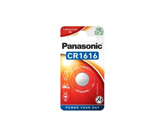 ლითიუმის ელემენტი Panasonic CR1616 3V