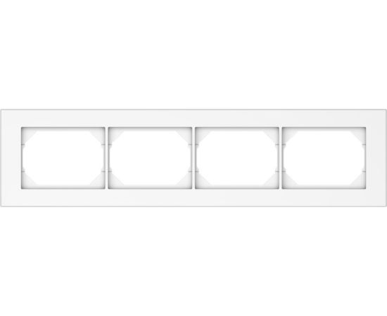 Frame horizontal Vilma R04 ww 4 sectional white