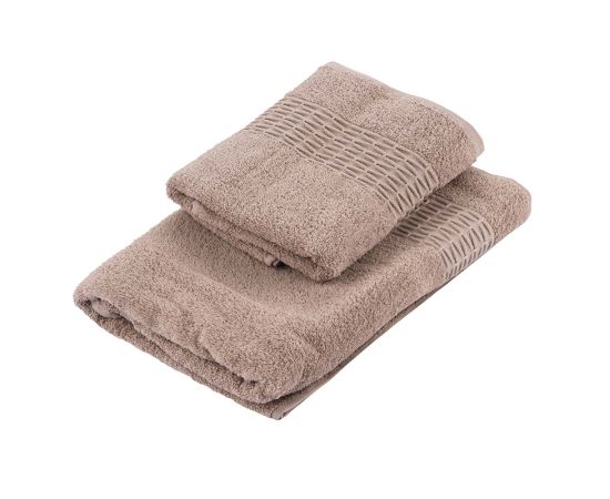 Towel set Ardesto ART2357NS 100%cotton 2pcs beige