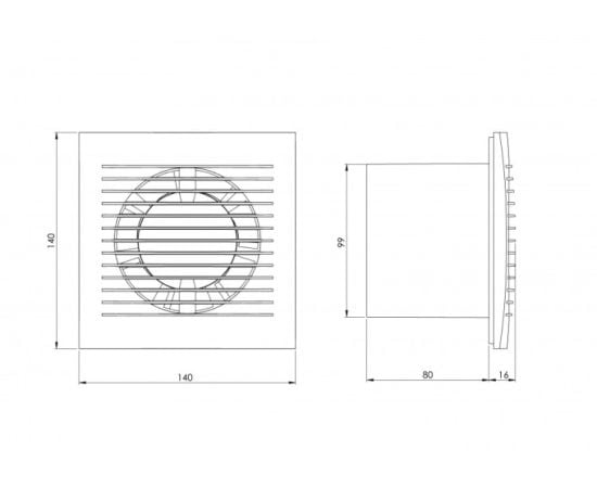 Duct fan Europlastgroup  Europlast EXTRA EE100A