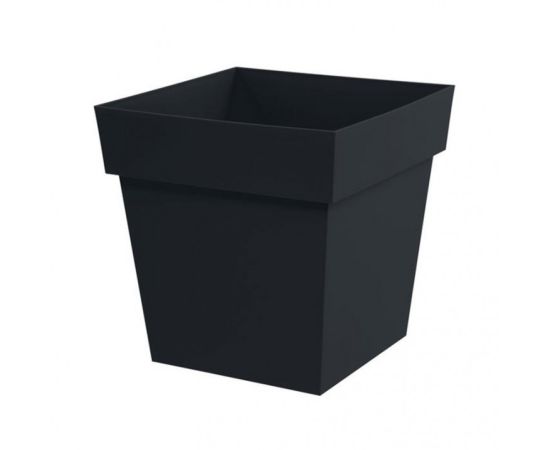 Plastic pot EDA Plastiques POT TOSCANE CARRE 39x39x39cm 38L