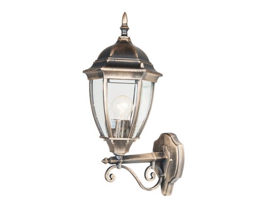 Garden lamp New Light E27 IP44 Golden black 1276S