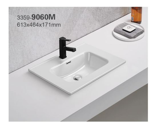 Furniture washbasin Pate 9060M Glossy white