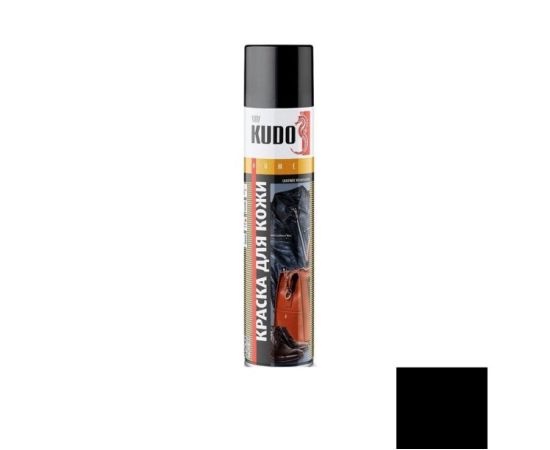 Smooth leather paint KUDO KU-5241 black 400ml