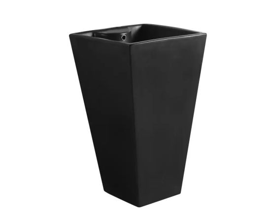 Monoblock-washbasin ESERO SK902-MB Black matt