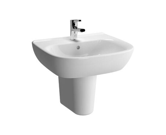 Washbasin with semi-pedestal Vitra Zentrum