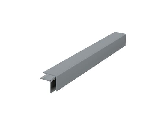 Universal angle Profile VOX Kerrafront FS-222 quartz grey 3 m A