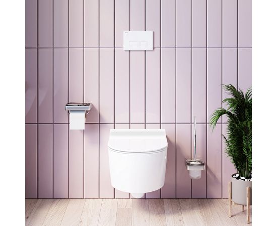 Wall-hung toilet with seat Damixa DX77C1700SC