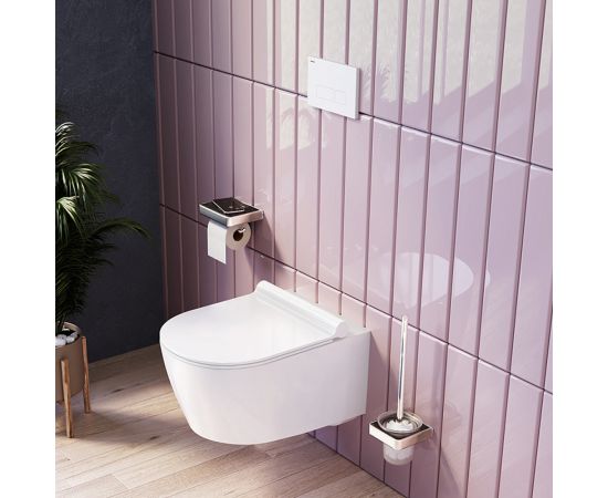 Wall-hung toilet with seat Damixa DX77C1700SC