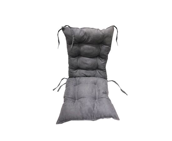 Cushion with backrest for chair 40x40 cm