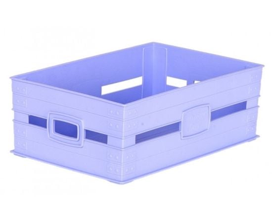 Коробка пластмассовая с деревянным орнаментом Irak Plastik Stroge Box SP-385 8.5 л