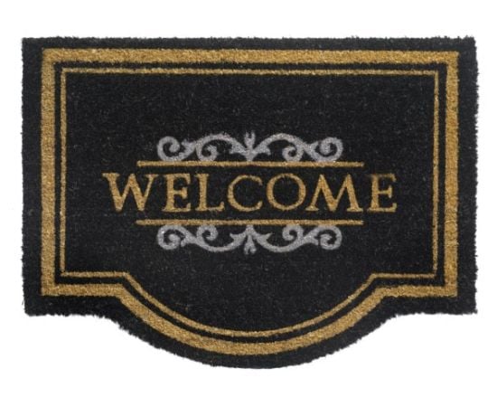 Rug  Hamat Coco Classic Welcome Black 60x80