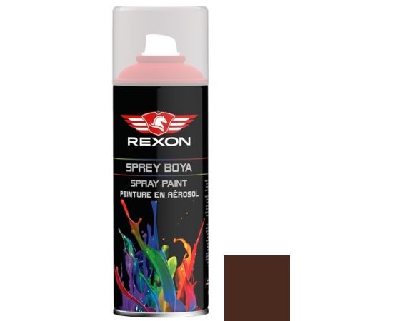 Spray paint Rexon brown RAL 8016 400 ml