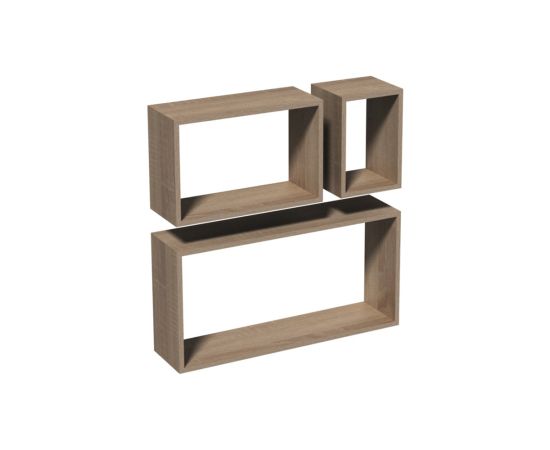 თარო სონომა მუხა FRS 1 floating shelf sonoma oak 600/380/170