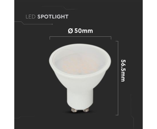 Lamp LED V-TAC GU10 2.9W 3000K 2987