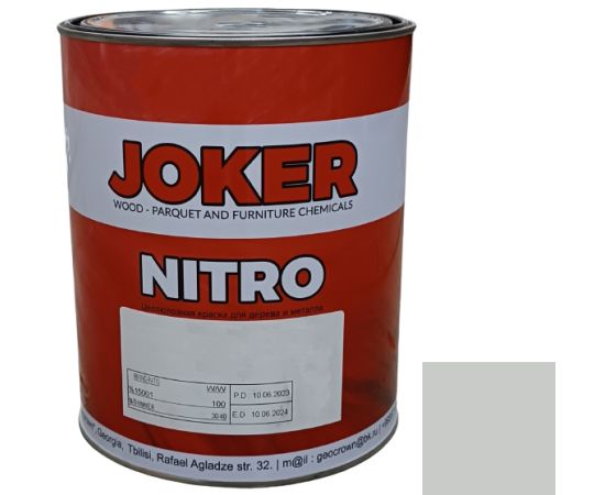 Nitrocellulose paint Joker gray matte 2.5 kg