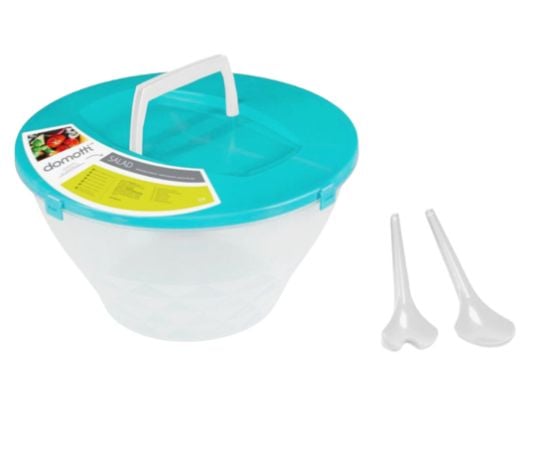 Salad bowl DOMOTTI blue 5l