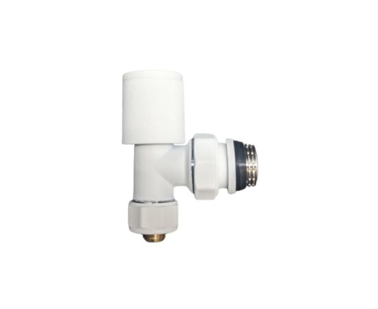 Decorative valve Florad white 16 mm