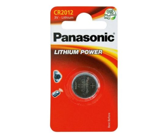 ლითუმის ელემენტი Panasonic CR2012