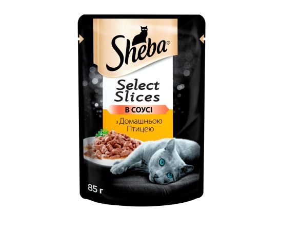 Желе для котов Sheba с лососем 85гр