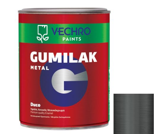 Oil paint Vechro Gumilak Metal Gloss 375 ml molivi