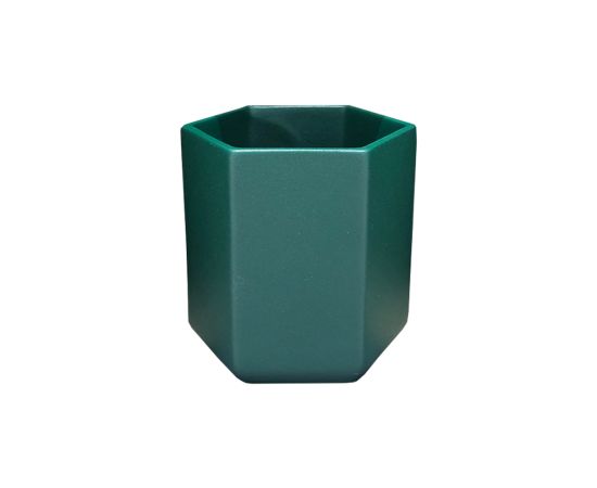 Pot ceramic emerald Oriana №7 0,35l