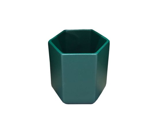 Pot ceramic emerald Oriana №7 0,35l