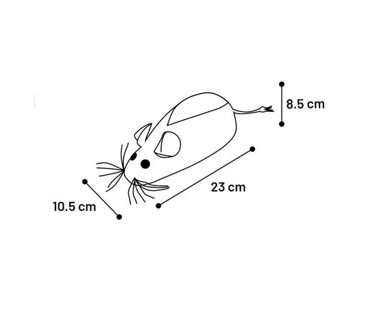 Cats toy Flamingo 10,5x23x8,5 cm