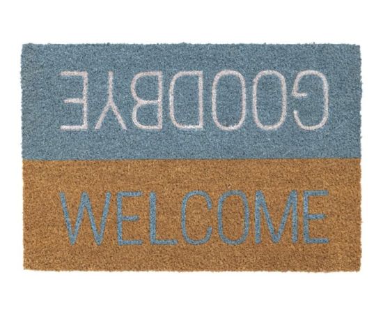 Mat Hamat Ruco Print Welcome Goodbye Blue 40x60 cm