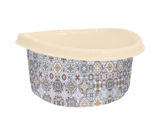 Washbowl round Plastik Repablik 12 l Decor Morocco