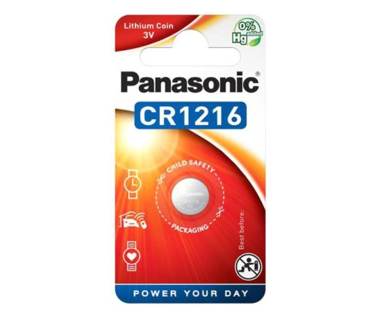 ლითიუმის ელემენტი Panasonic CR1216 3 V