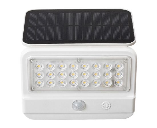 სანათი კედლის Rabalux Flaxton 7W 4000К 700Lm IP54 77090 Solar სენსორი თეთრი