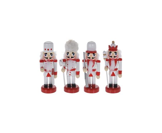 Christmas decoration "Nutcracker" 9 cm 4ass