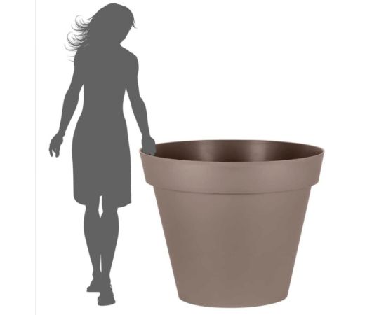 Plastic pot EDA Plastiques POT TOSCANE 98,5 X 79,5cm 356l