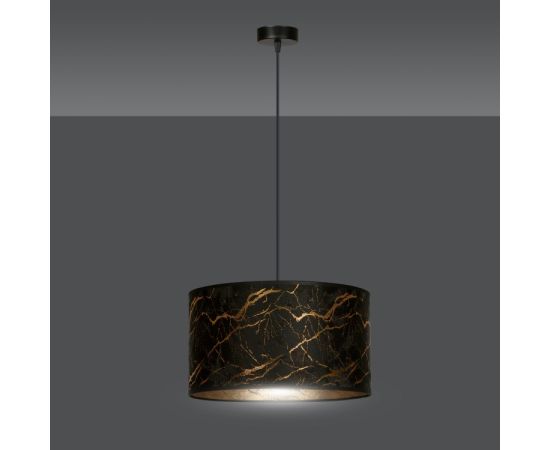 Pendant EMIBIG Broddi 1 E27 1x MAX 60W marble black