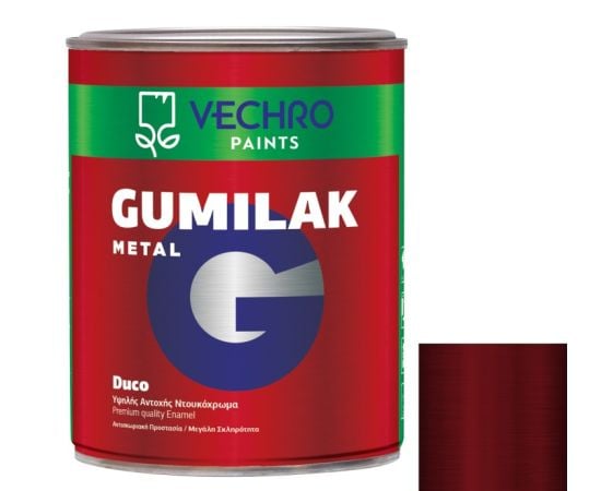 Oil paint Vechro Gumilak Metal Gloss 375 ml vissino