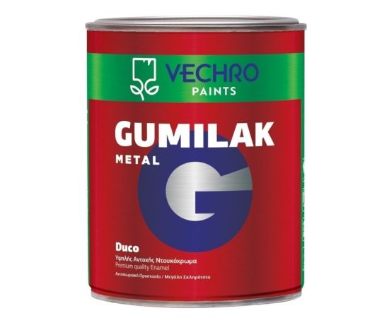 საღებავი ლითონის Vechro Gumilak Metal Duco შავი 5 კგ