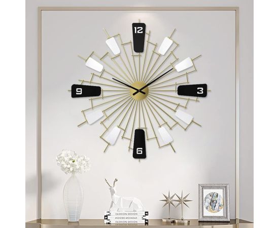 Wall clock metal 15121