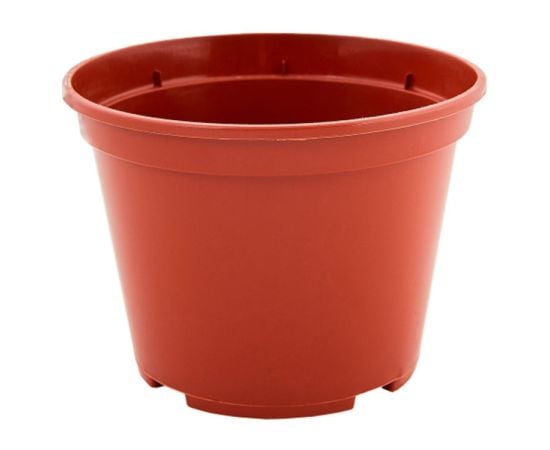 Plastic pot 19x15 (terracotta) with drainage system