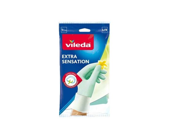 Gloves Vileda Extra Sensation 145753 L