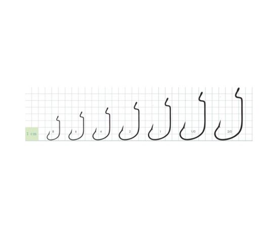 Hooks Gurza G-LOCK LE BN К-2301-008 #8 10 pcs