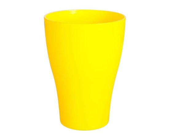 Plastic glass Aleana 500 ml yellow