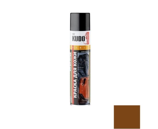 Smooth leather paint KUDO KU-5242 brown 400ml