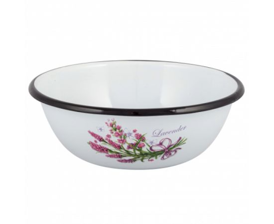 Enamel bowl 1,5l white 0308 2