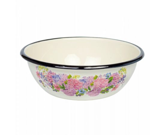 Enamel bowl 1,5l white 0308 2