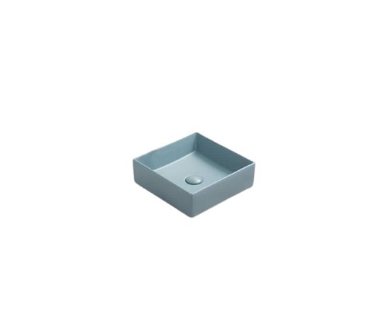 Washbasin Pate Square 78570B(35)MLG Matt Aqua green